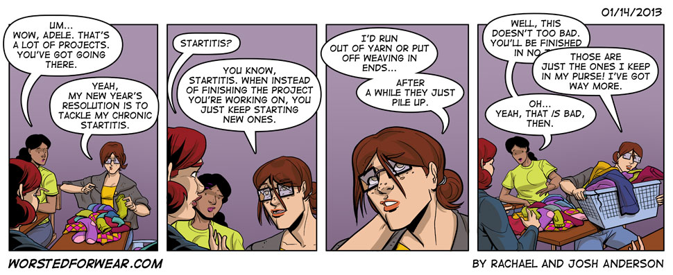 from the webcomic Worsted for Wear