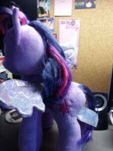 Twilight's looking a little scruffy around the edges...