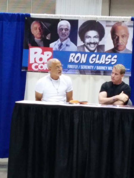 Ron Glass, who I was much too shy to go up and ask for a photo with him.