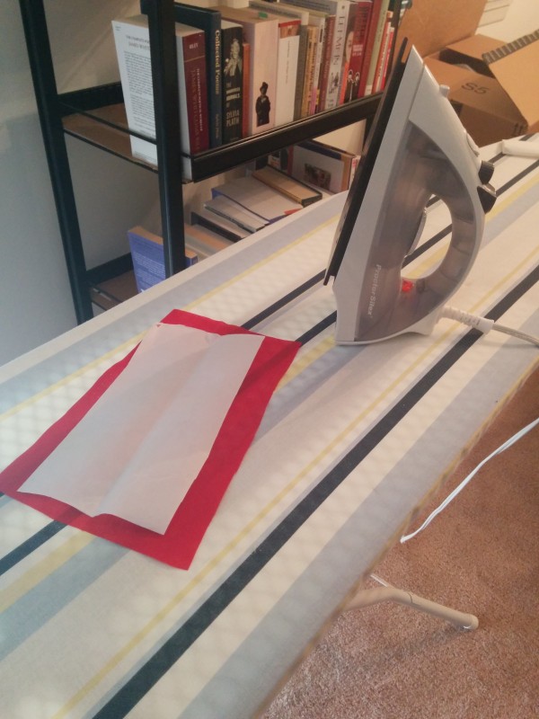 Step 2: Get out the iron!