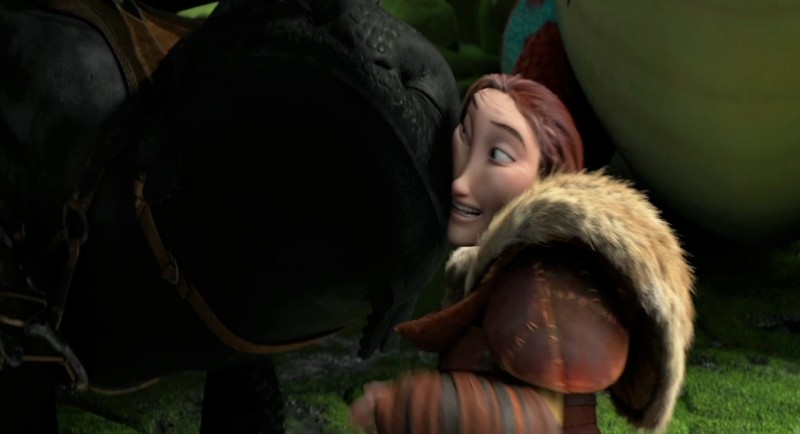 "oh who's a good little Nightfury? Toothless is!"