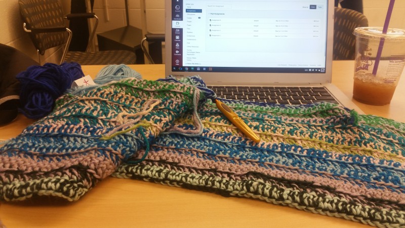 An ugly blanket, but oh so soft!