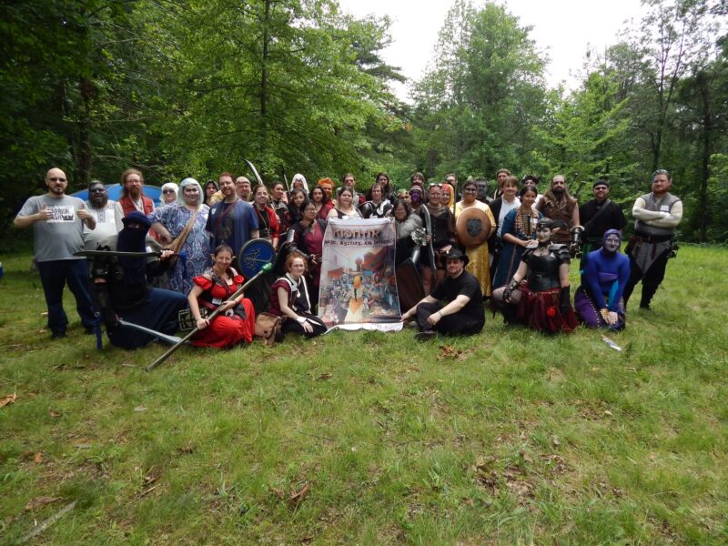 Coming out of hibernation: the cast photo for Kishar Game 60